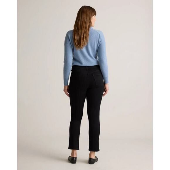 Quince Stretch Mid Rise Slim Stright Jeans Size 30/28 NWT - Picture 3 of 8